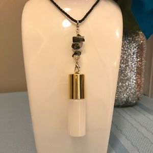 🍁5ml black rutilated quartz essential oil roller